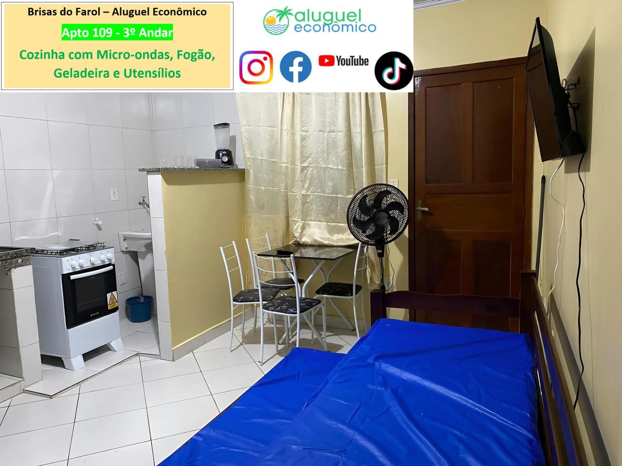 Apartamento - Brisas Do Farol - Aluguel Economico *
