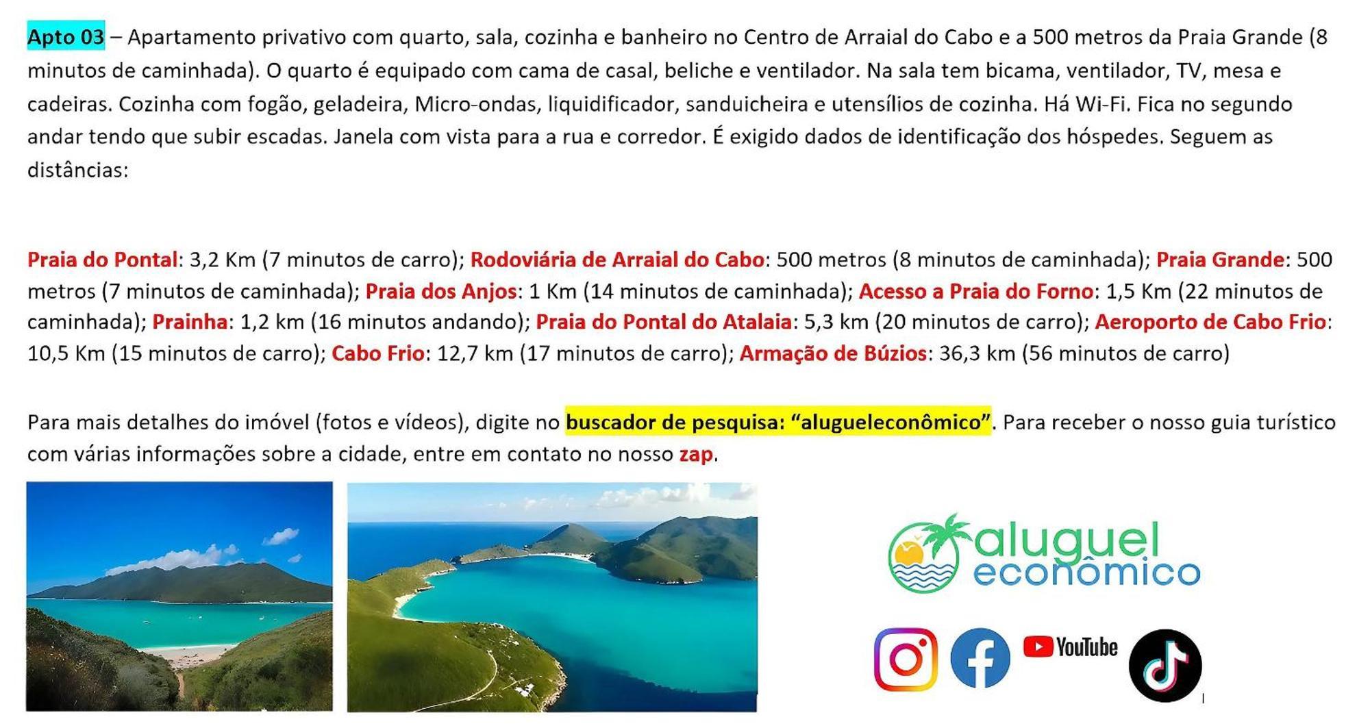 - Brisas Do Farol - Aluguel Economico Apartment *