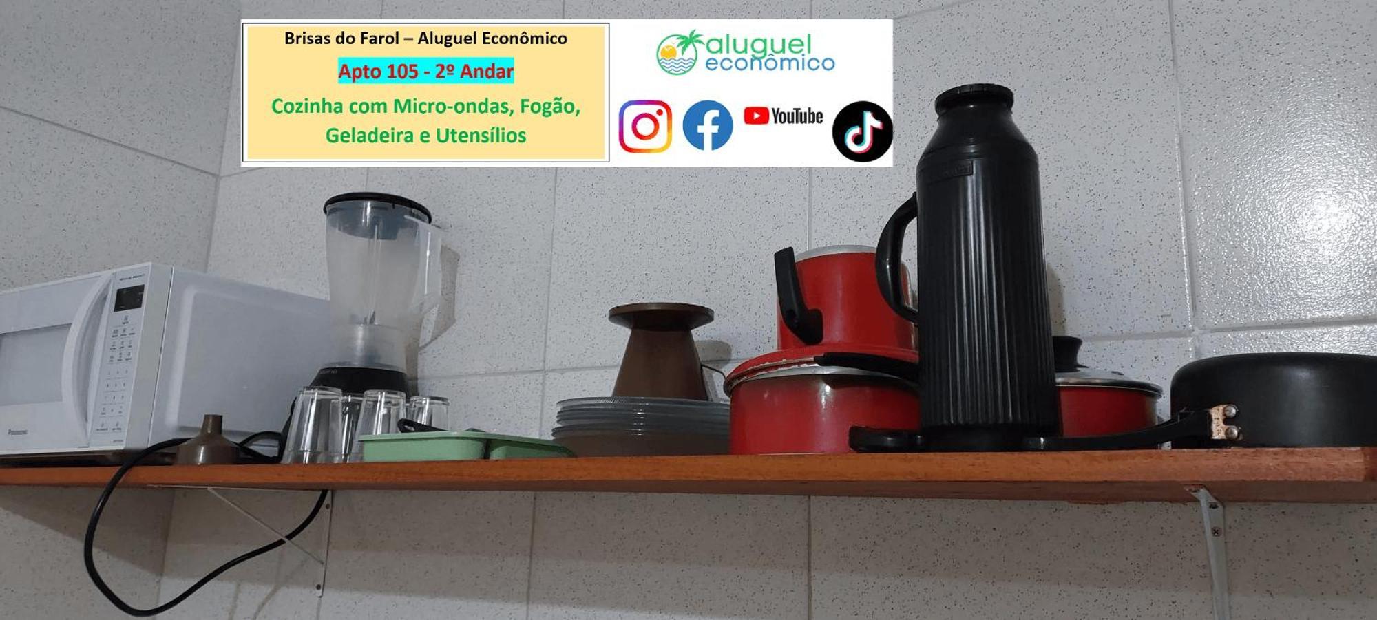 - Brisas Do Farol - Aluguel Economico Apartment *