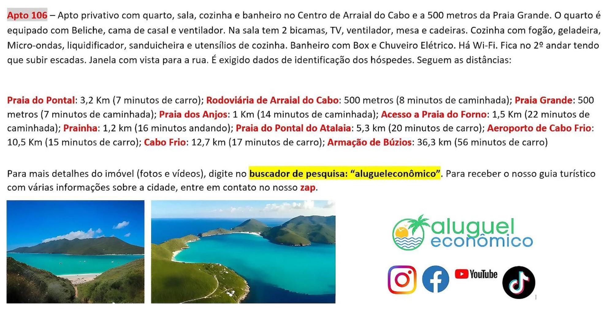 - Brisas Do Farol - Aluguel Economico