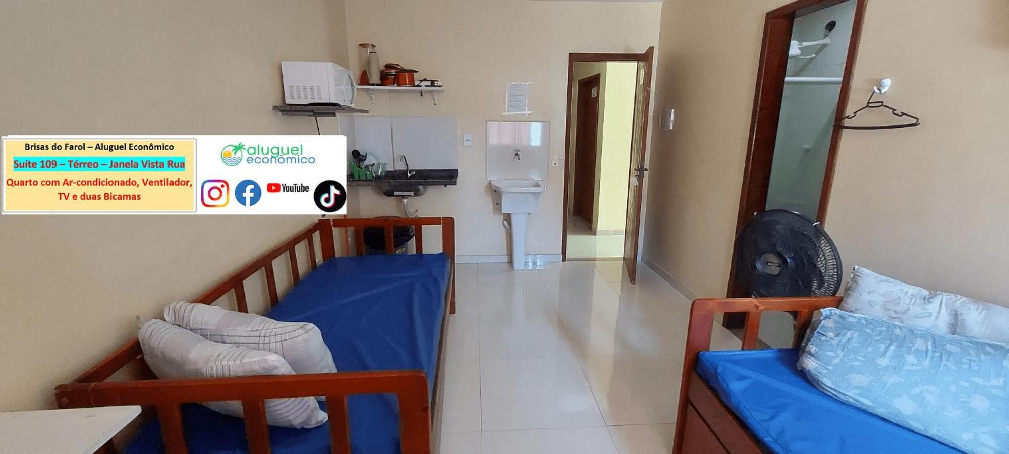 Apartment - Brisas Do Farol - Aluguel Economico *