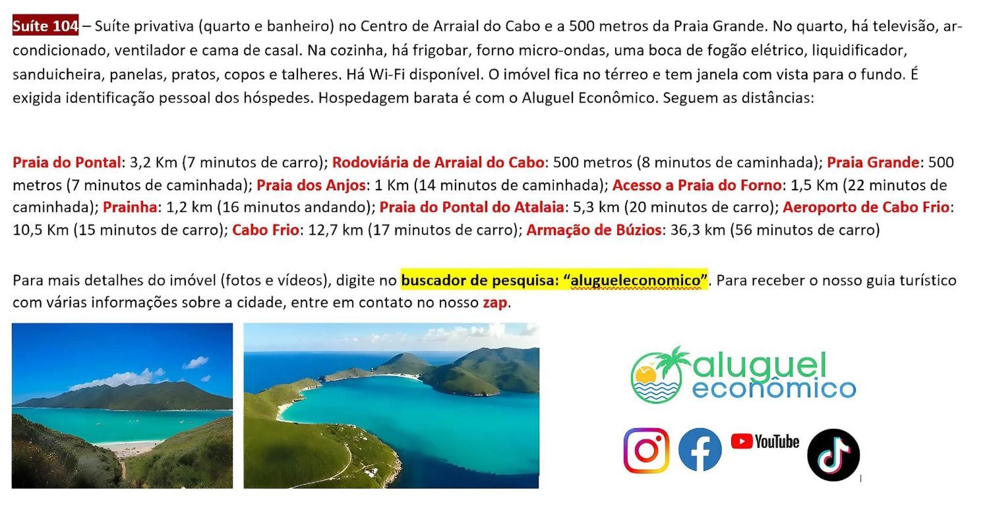 - Brisas Do Farol - Aluguel Economico *