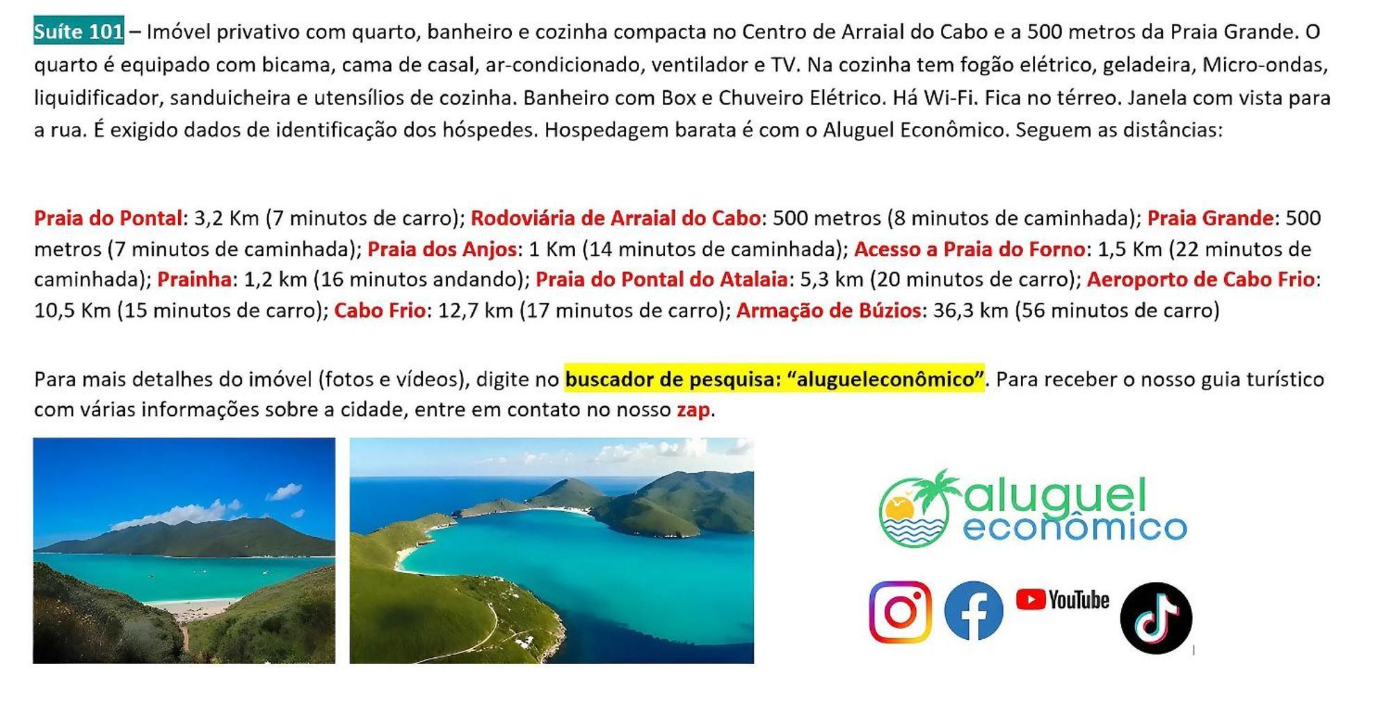 Apartment - Brisas Do Farol - Aluguel Economico *